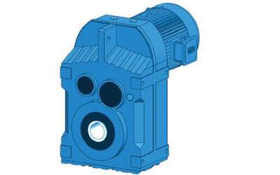 hollow shaft parallel shaft gearmotor