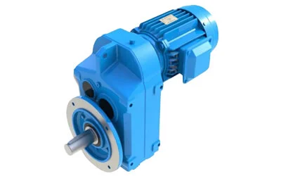 FF series flange mounted parallel shaft helical gearmotor
