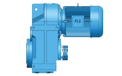 Hollow Shaft Shrink Disk Parallel Shaft Helical Geared Motor