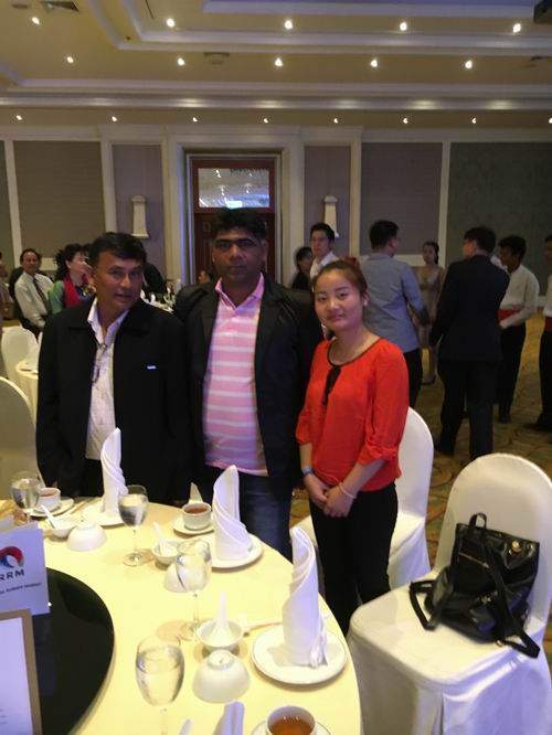 Attending TRA Annual Dinner 2016