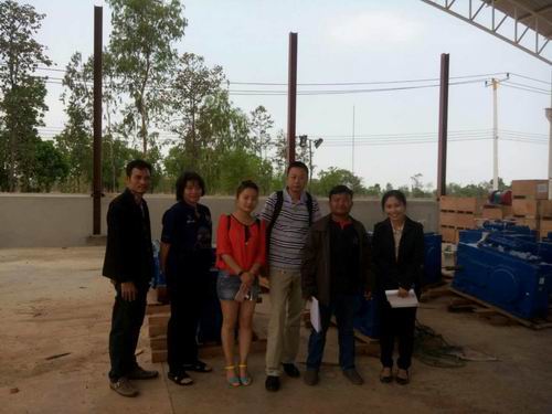 Helping Thailand client to Solve the Gearboxes Installation Problem