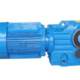 Hollow Shaft Helical Bevel Gearbox Motor