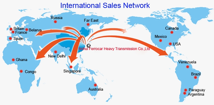 FLK Gearbox International Sales Network