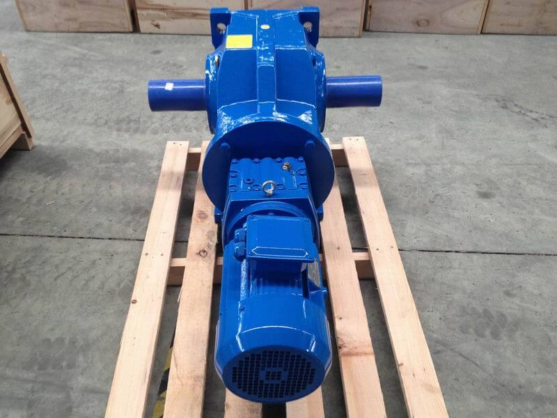 shaft mounted right-angle gear units