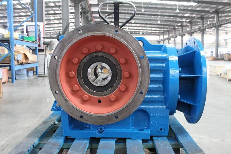 KAF series Hollow Shaft Helical Bevel Geared Motor