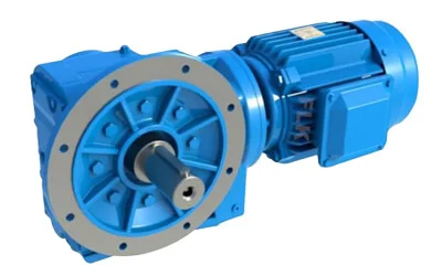 KF Flange mounted helical bevel gearmotor