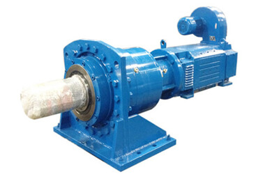 Foot Mounted Inline Planetary Geared Motor with Pump