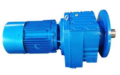 RF series helical gear box