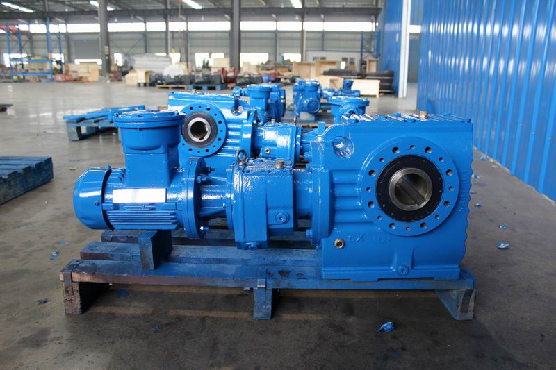 SA77RF37 hollow shaft worm helical gearmotor