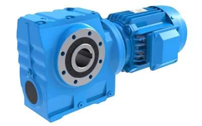 SA hollow shaft helical gearmotor