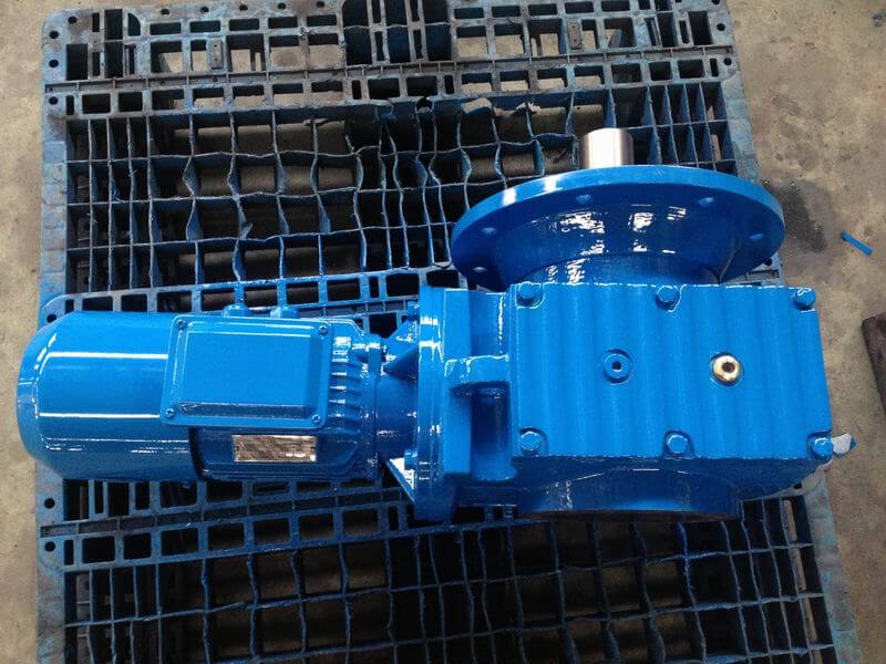 sf77 worm helical gearmotor