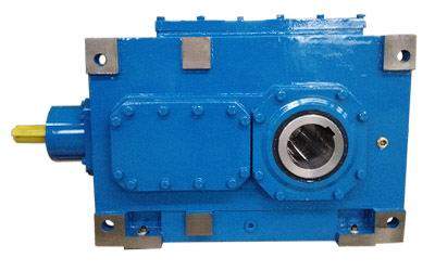 Two stage B2HH08 B2HH09 Helical Bevel Gearbox