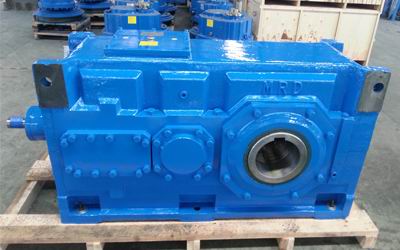 B3HH15 hollow shaft helical bevel gearbox