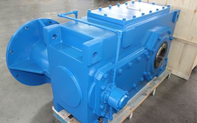 H3HV Hollow Shaft Parallel Shaft Helical Gear Unit with Vertical mounted