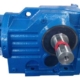 K77 K87 K97 Helical Bevel Gearbox with foot mounted