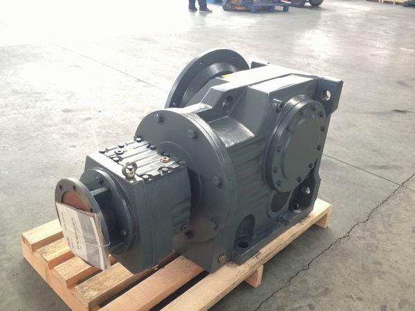 KF127 Helical Bevel Reduction speed Reducer with Output Flange KA-F-127-RF-F-87-369-AM100B5