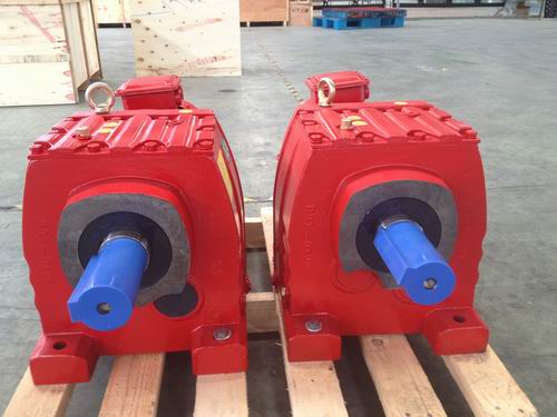 R67 R77 Inline Helical Gearbox Motor